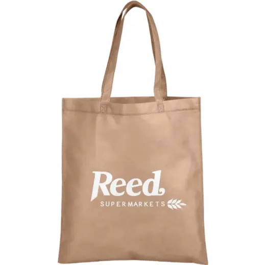 Back-To-Nature Non-Woven Shopper Front Branded